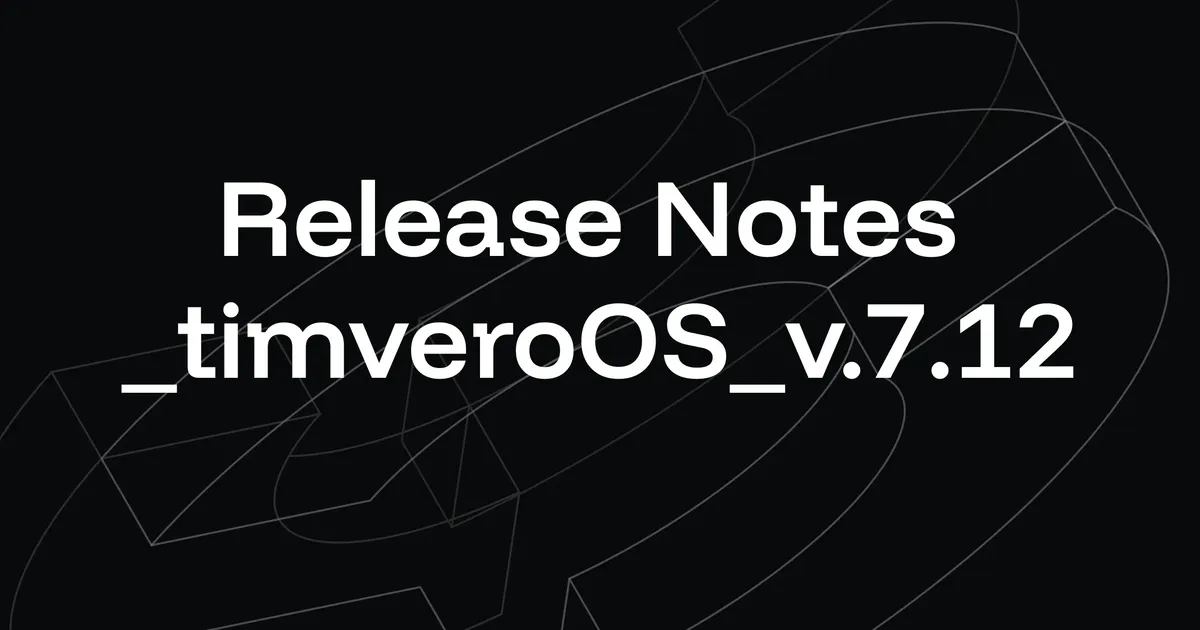 Release Notes - Version 7.12: Launchpad, Covenants, Metrics, and more ...