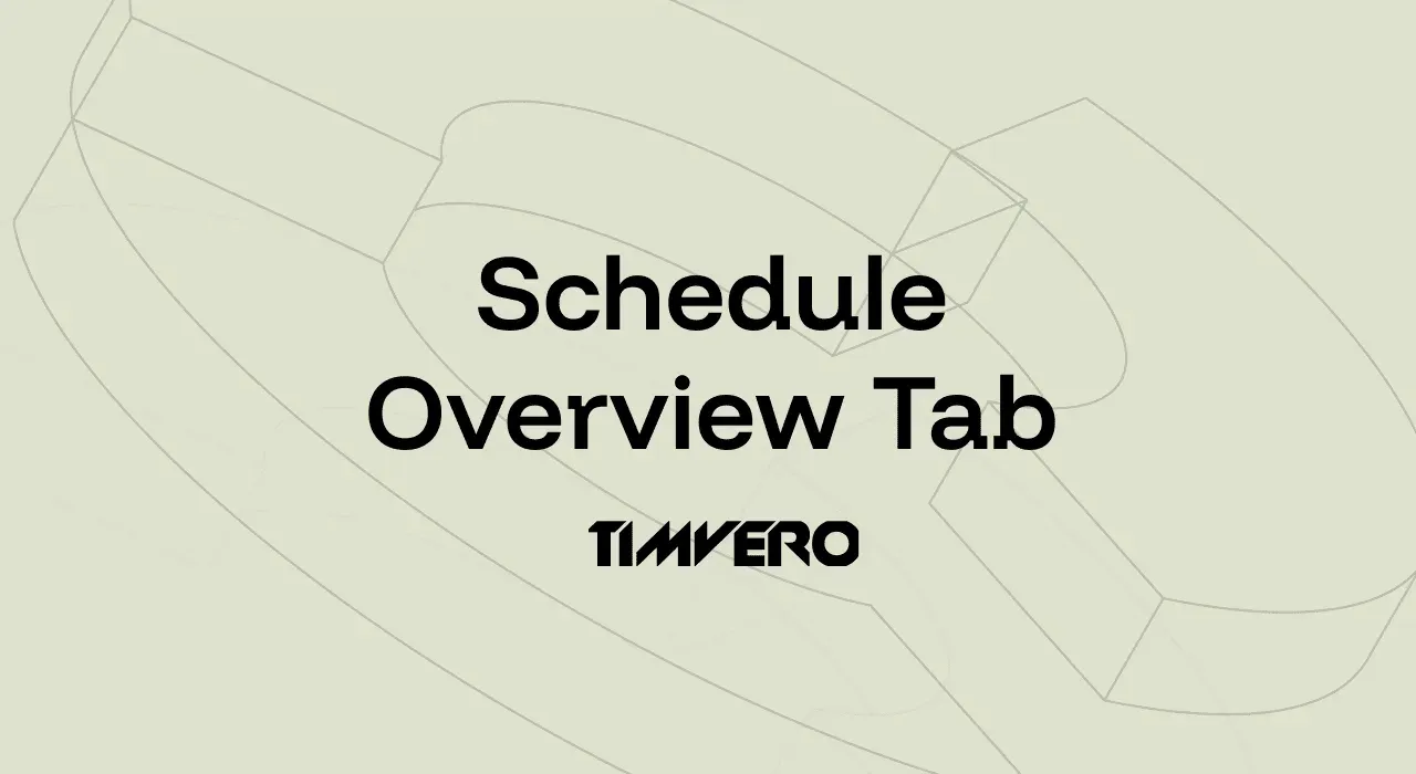 Schedule Overview Tab: Bringing Your Loan Intelligence Together