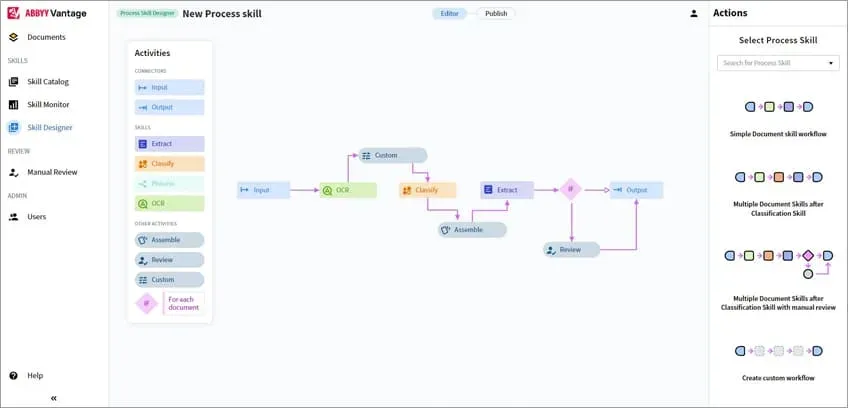 ABBYY Vantage Workflow