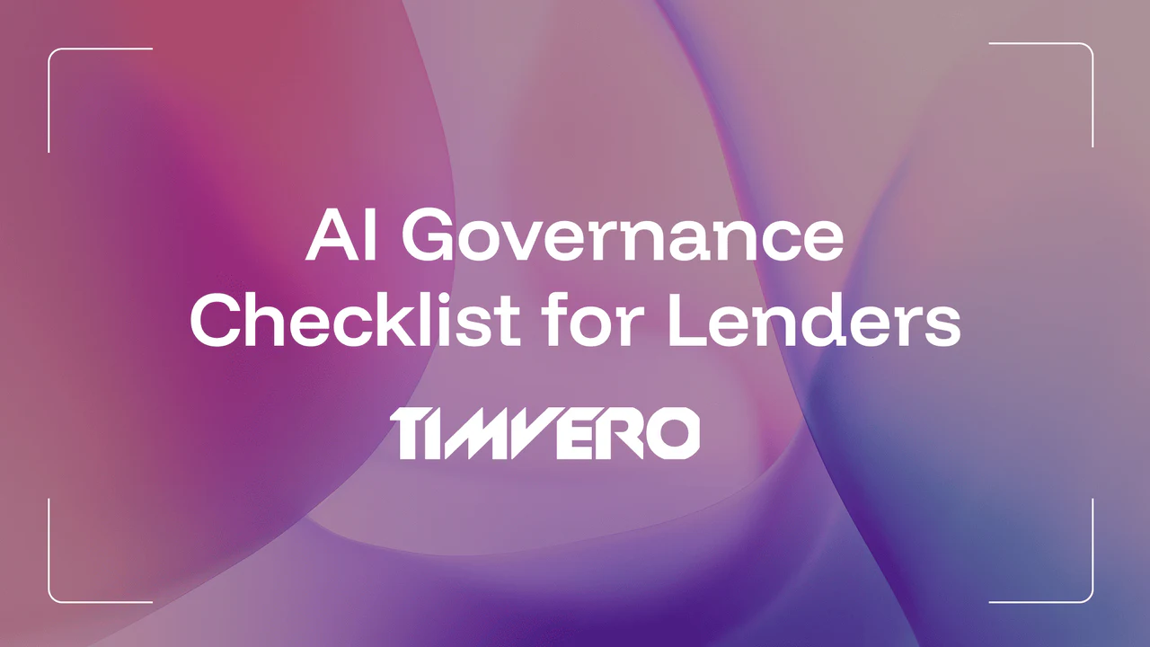 AI governance checklist for lenders 2026 - what binds, what is deferred, what is expected