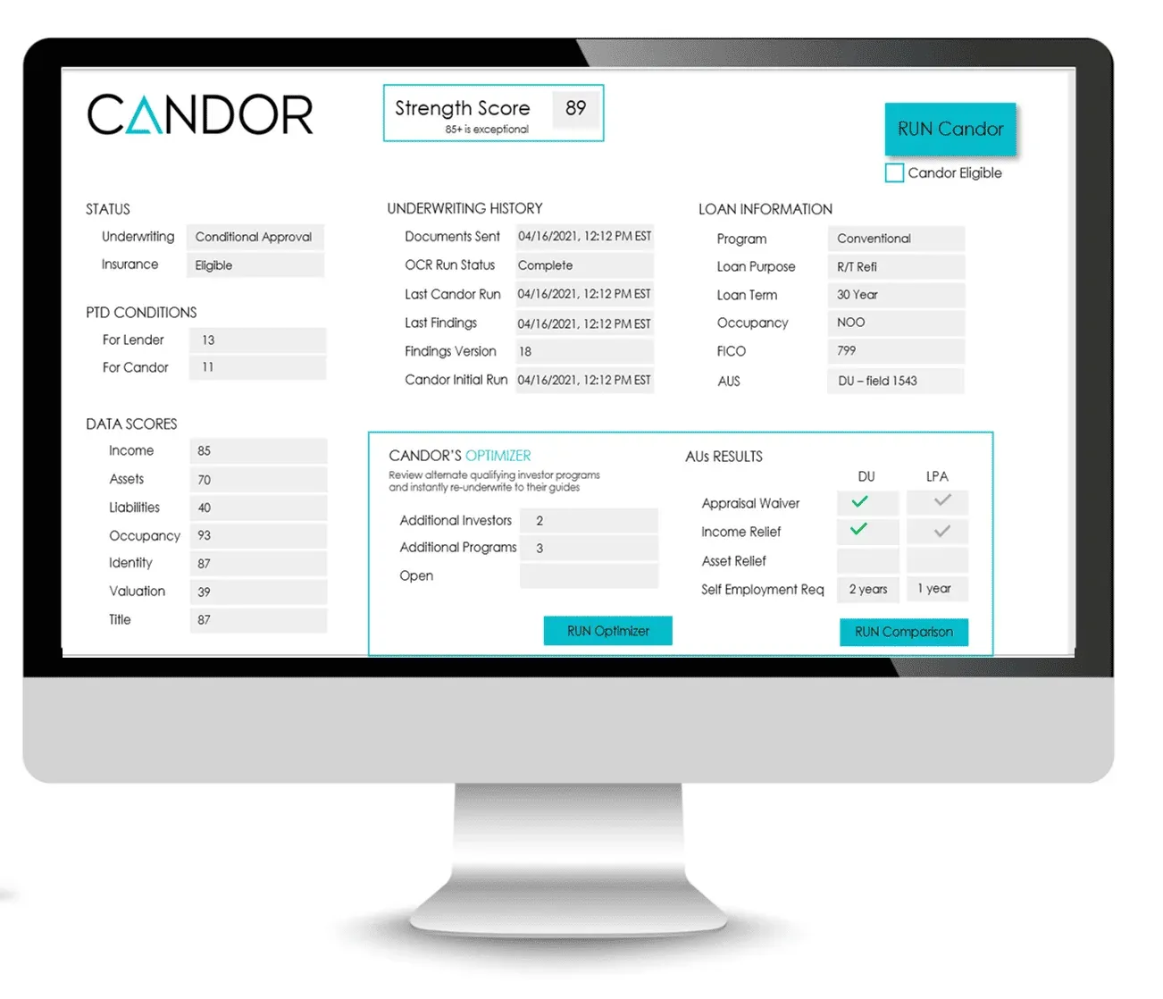 Candor Technology UI